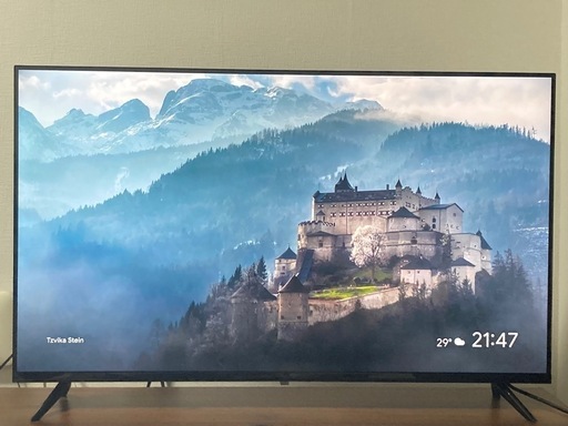 ゲオ専売Google TV搭載43型4Kチューナーレステレビ