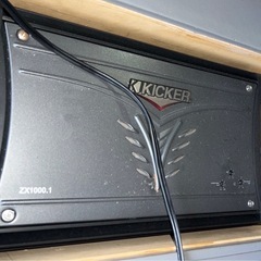 kicker ZX1000.1 オーディオアンプ