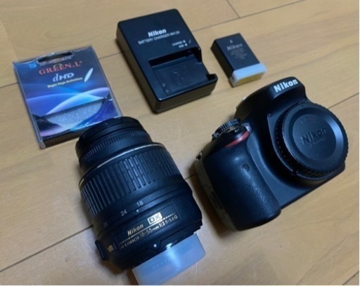 美品✨Nikon D5100 LK18-55 電池二つ・付属品・収納ケース付き デジタル