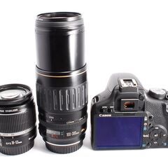 ☆Canon EOS Kiss X3 ☆ダブルレンズキット☆エントリーモデル☆すぐ使える☆送料無料