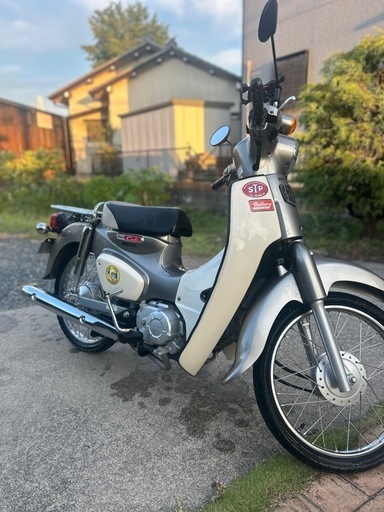2018年式のスーパーカブ50 シルバーメタリック