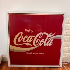 コカコーラ　非売品　レア　アンティーク　限定　看板　ペプシ　コレクション　ネオン　特大　名護市