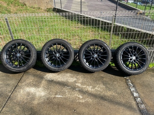 BMW用　WORKホイール　インポートレーベルIL-1F5 MBL 中古品\n