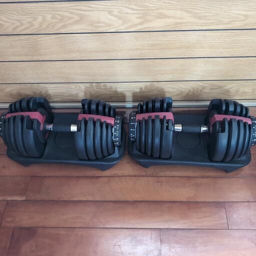 可変式　ダンベル　片側24kg　両方　48kg