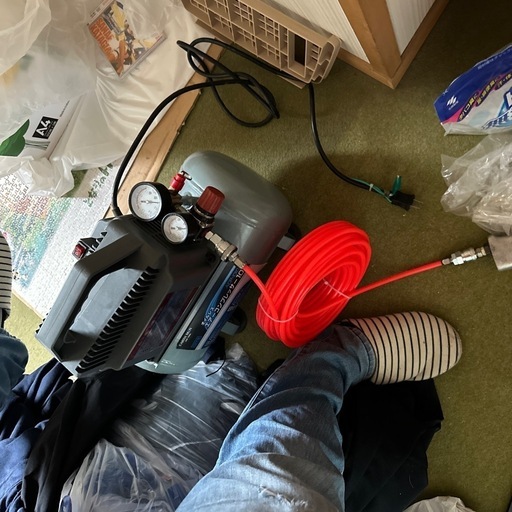 エアーコンプレッサ 10L