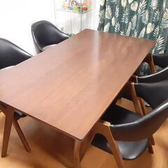 K❤︎出品 ダイニングテーブルセット 天然木 関家具