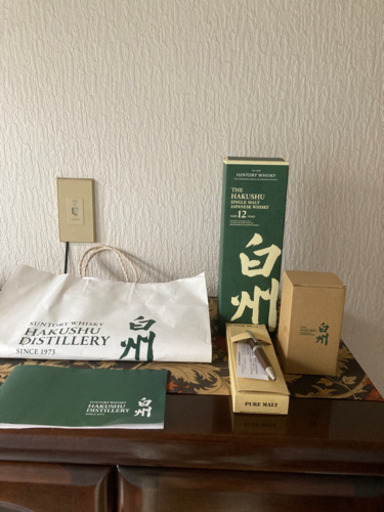 白州１２年　700ml  箱付き　ボールペン　グラス