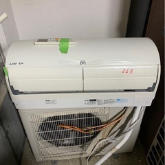 ほぼ新品】【2022年製】三菱エアコン 霧ヶ峰 エアコン・室外機