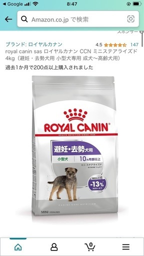 ドックフード　犬