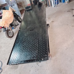 現在取引中。値下げ！引取限定☆エアーバイクリフト☆ジャッキ