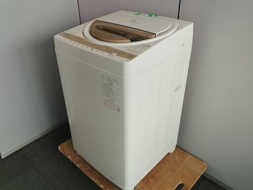 東芝　全自動洗濯機　AW-6GM1『中古美品』2021年式