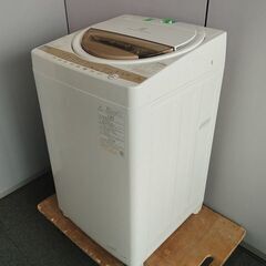 東芝 全自動洗濯機 AW-6GM1『中古美品』2021年式