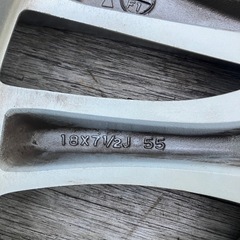 スバル純正アルミホイル4本