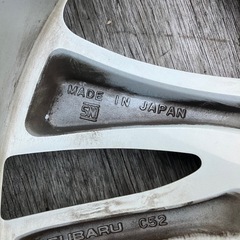 スバル純正アルミホイル4本