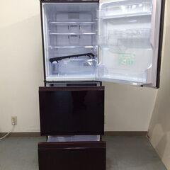 （8/8受渡済）YJT9244【SHARP/シャープ 3ドア冷蔵庫】美品 2018年製 SJ-GW36E-R 家電 キッチン 冷蔵冷凍庫 両開きドア 自動製氷 356L 8/8受渡済）YJT9244【SHARP/シャープ 3ドア冷蔵庫】美品 2018年製 SJ-