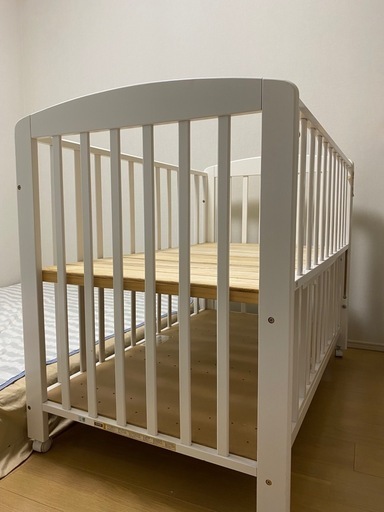 カトージ ベビーベッド ハイタイプ (小林麻奈美) 鶴間のベビー用品  