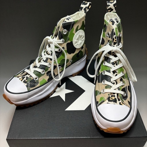 CONVERSE RUN STAR HIKE HI 迷彩　23cm