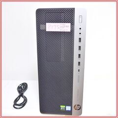 ゲーミングPC】HP 800G4 TWR i7 8700 RTX 2060 NVMe 256GB + HDD 2TB 