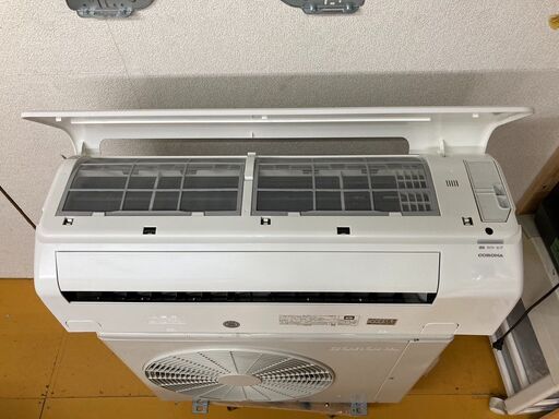 K05509　中古エアコン コロナ 2022年製 主に6畳用 冷房能力 2.2KW / 暖房能力 2.2KW