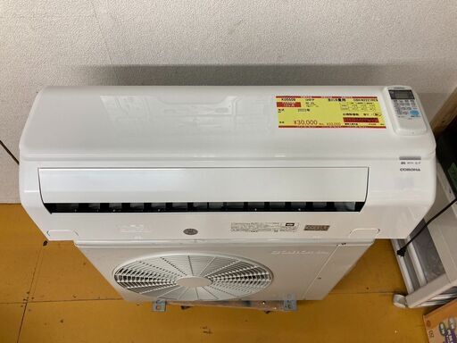 K05509　中古エアコン コロナ 2022年製 主に6畳用 冷房能力 2.2KW / 暖房能力 2.2KW