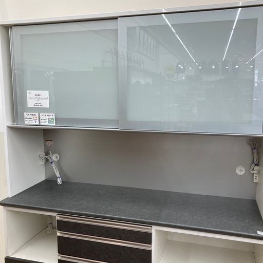 松田家具 2枚扉レンジボード ゼット1600のご紹介