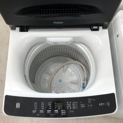 安心の1年間保証付き！  Haier全自動洗濯機2022年製4.5kg【トレファク堺福田店】