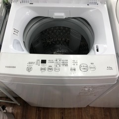 TOSHIBA トウシバ　4.5kg 全自動洗濯機　AW-45M9 2022年製