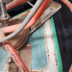 【引取限定】akita マキタ 電動コテ モデル4000 コンクリート トロウェル 土間仕上げ 土間ならし【安佐北店】【中古】