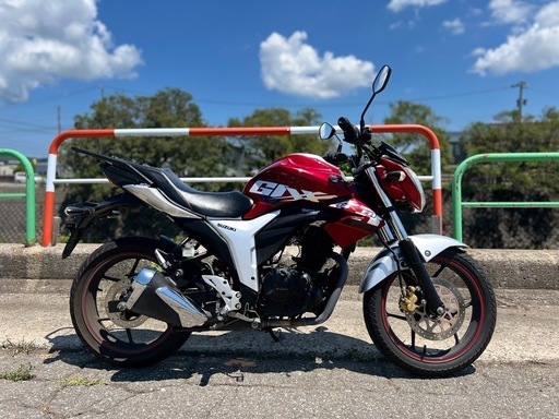 実働 美車 GIXXER150 ジクサー150 SUZUKI 4スト NG4BG 2019年式 【配送可能!!現車確認可能!!】