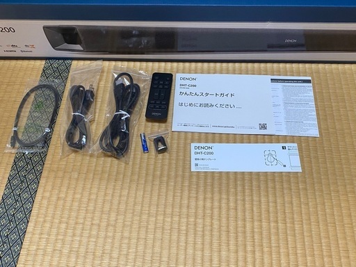 DENON サブウーハー内蔵 サウンドバー DHT-C200 デノン