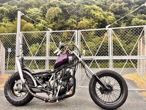 YAMAHA TW225チョッパーフルカスタム