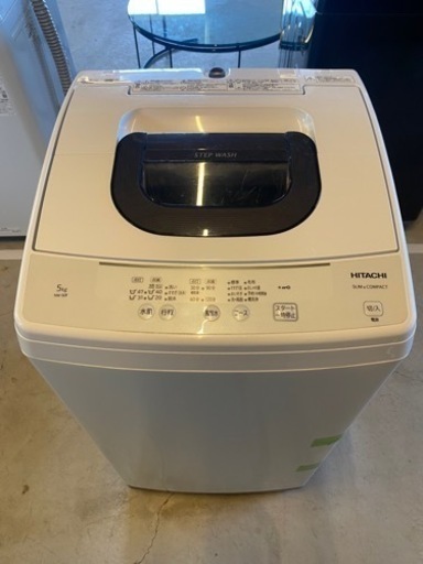 商談中　\u0026　全自動洗濯機　HITACHI 日立　ピュアホワイト 2021年製　5kg NW-50F
