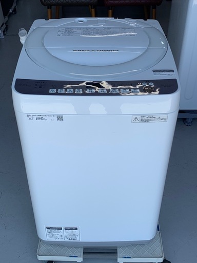 【新着★】洗濯機 7kg シャープ 2018年製 特別価格ES-T710＊西小倉駅から車で５分＊【早い方最優先☆*:.｡. 】