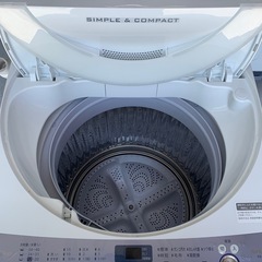 【新着★】洗濯機 7kg シャープ 2018年製 👀特別価格👀ES-T710＊西小倉駅から車で５分＊【早い方最優先☆*:.｡. 】