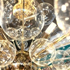 池上店】 BALLON バロン バブルシャンデリア 照明 ランプ ライト 