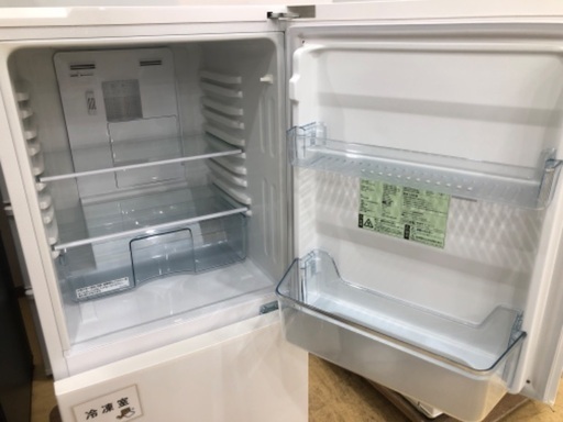 半年間動作保証付き】TWINBIRD 2ドア冷蔵庫 110L 2020年製 - 冷蔵庫 