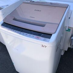 NO 327 🌈北九州市内配送設置無料✨🌈 BW-V80C 全自動洗濯機 ビートウォッシュ シャンパン [洗濯8.0kg /乾燥機能無 /上開き