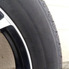 225/55R17 101V夏タイヤ4本セット(ホイール付)