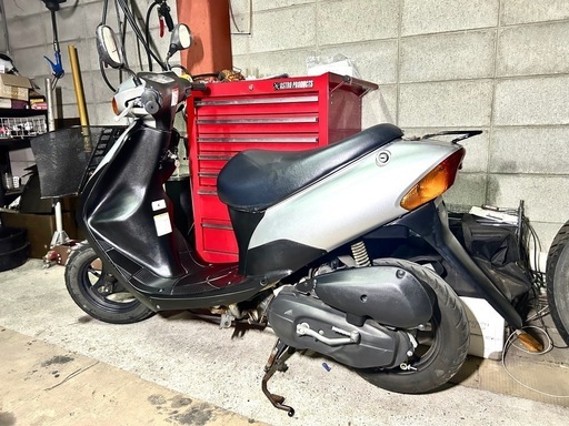 ☆動画付き！☆スズキ レッツ2 CA1PA☆セルでエンジン始動走行確認済み