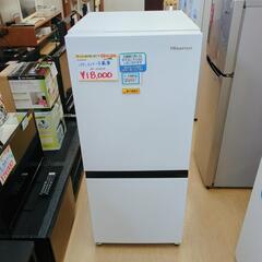 ハイセンス✨2ドア冷蔵庫✨HRーＤ13E3✨135Ｌ✨2023年製✨動作確認済(保証３ヵ月）・洗浄・除菌済み✨USED品【こちらは店舗です。浜村鹿野温泉ICから3分 買取本舗 宮本リサイクル 営業時間9～19時 定休日水曜のみ】