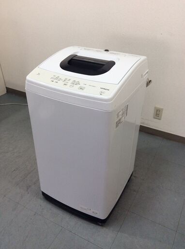 (8/10受渡済)JT9255【HITACHI/日立 5.0㎏洗濯機】美品 2022年製 NW-50H 家電 洗濯