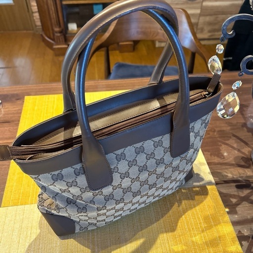 【GUCCI】GGキャンバス ハンドバッグ