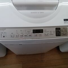 ★ジモティ割あり★ SHARP 乾燥付き洗濯機 5.5㎏ 20年製 動作確認／クリーニング済み TK2742 ☆ジモティ割あり☆ SHARP 乾燥付き洗濯機 5.5㎏ 20年製 動作