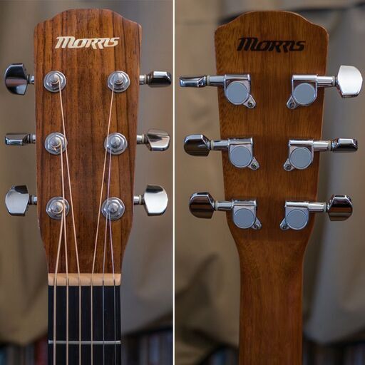 MORRIS F-12TS 2004年 単板トップコンパクト MORRIS F-12 2002年 単板