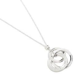 Tiffany ティファニー ネックレス インターロッキングサークル ペンダント