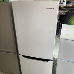 ハイセンス 2ドア冷蔵庫 （150L）　HR-D15C パールホワイト   リサイクルショップ宮崎屋 住吉店 24.8.3F