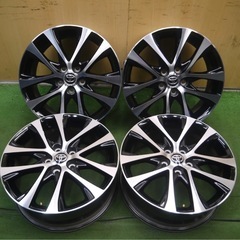 エスティマアエラス18インチホイール純正4本セット！