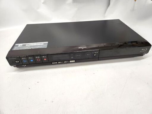 シャープ ブルーレイレコーダー BD-HW51 BDレコーダー 2012年製 リモコン付き SHARP 札幌市 平岸店 - ブルーレイレコーダー