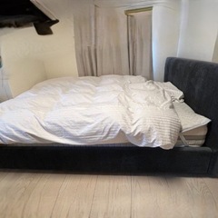 終了】☆滋賀県 引き取り限定☆超美品☆ニトリ ダブルベッド