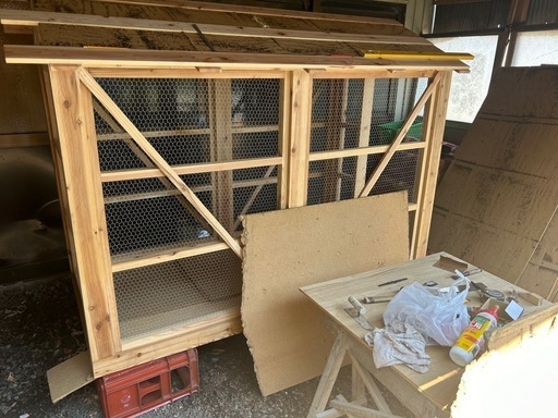 鳥小屋など動物飼育にどうですか？